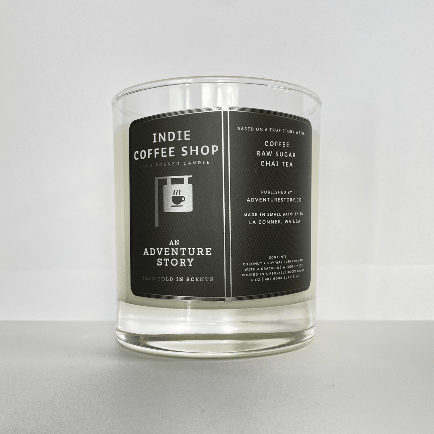 Indie Coffee Shop Candle