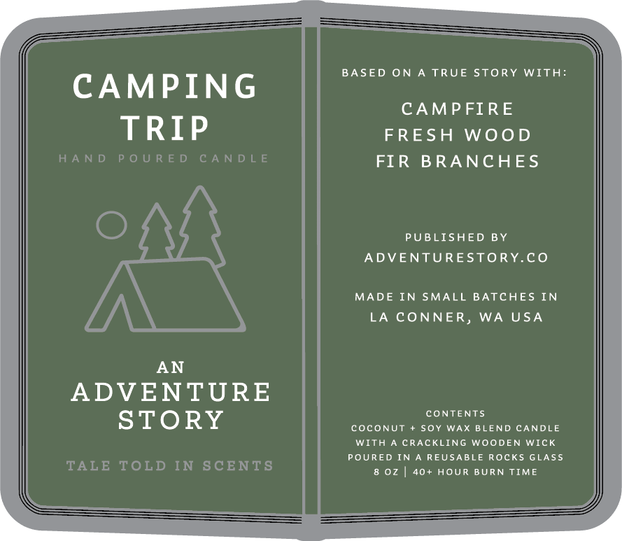 Camping Trip Candle