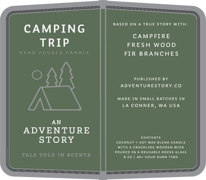 Camping Trip Candle