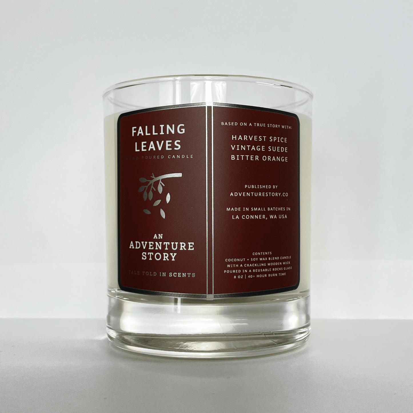 Falling Leaves Candle