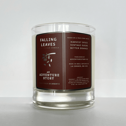 Falling Leaves Candle