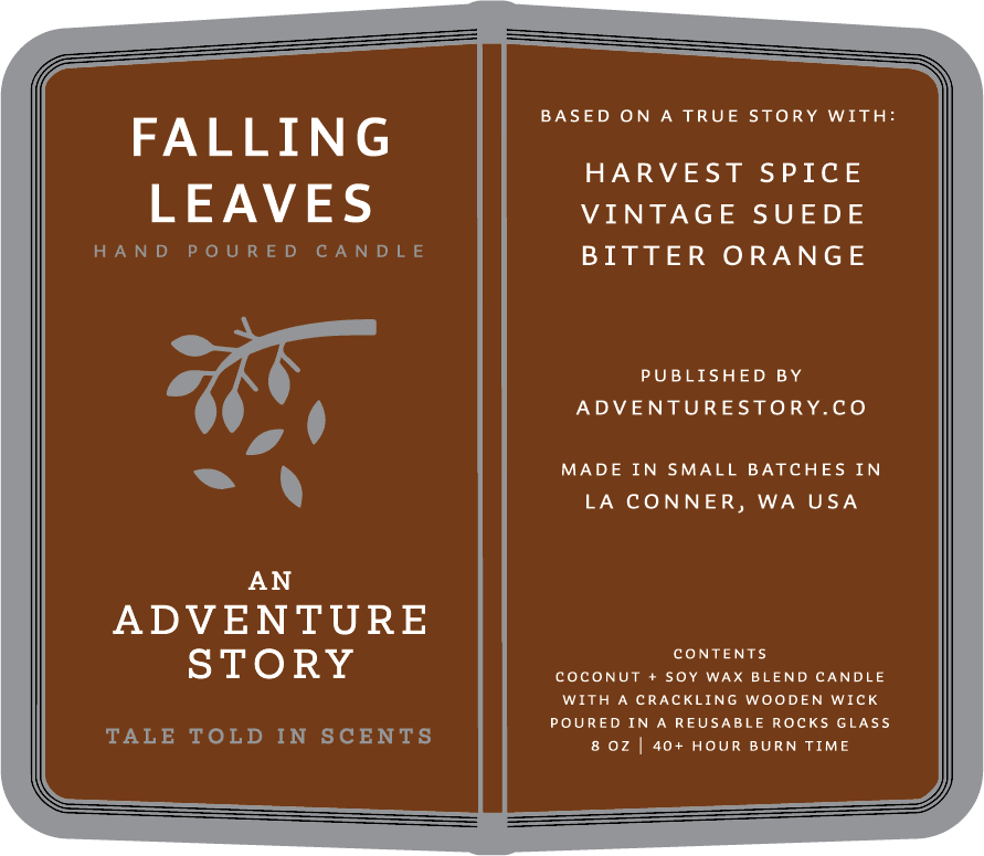 Falling Leaves Candle