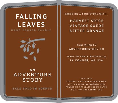 Falling Leaves Candle