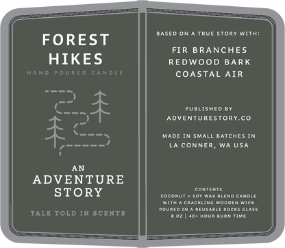 Forest Hikes Candle