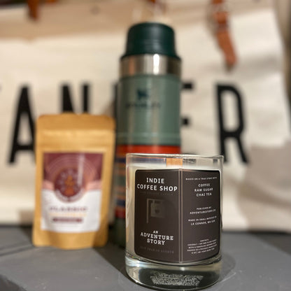 Indie Coffee Shop Candle